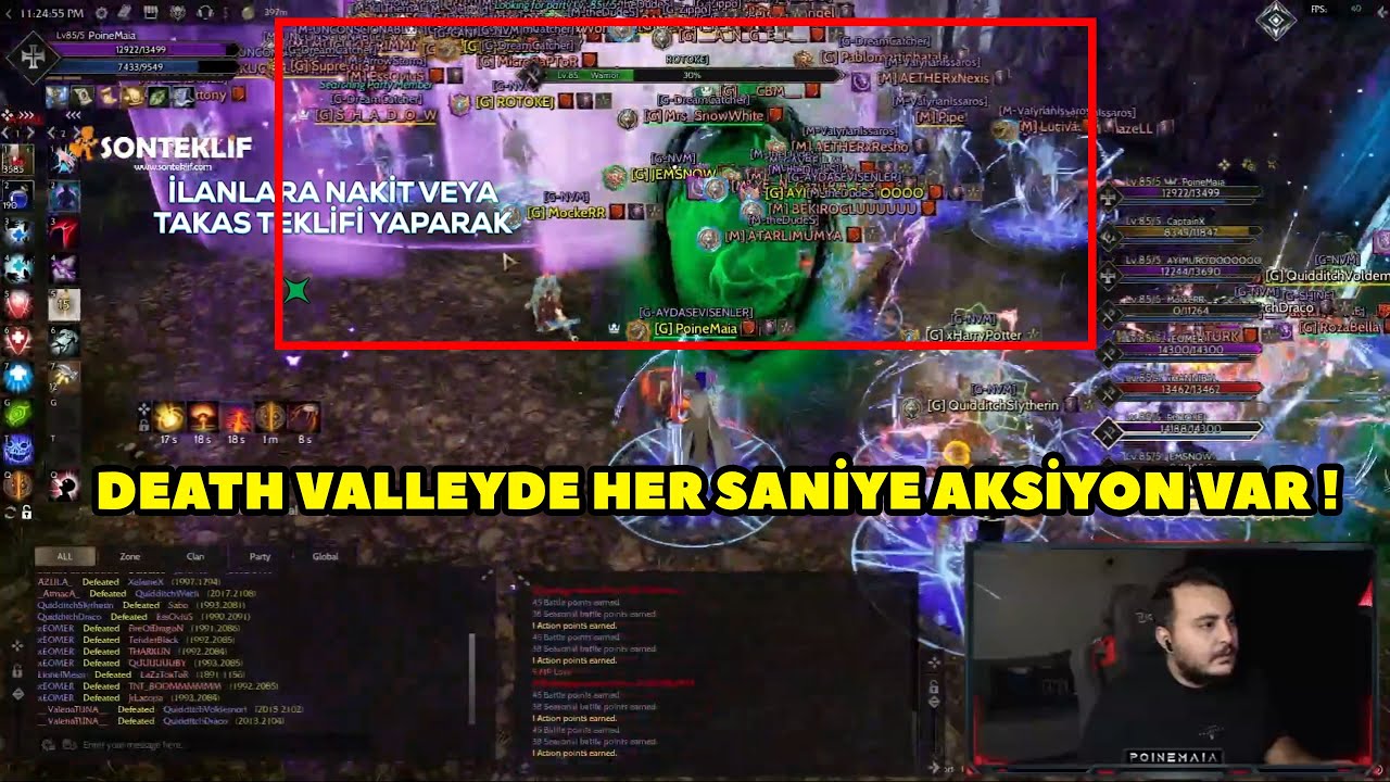 PoineMaia - Global DV'de Secret Ekibinin Kimse Karşısında Duramıyor  ! Rise Online