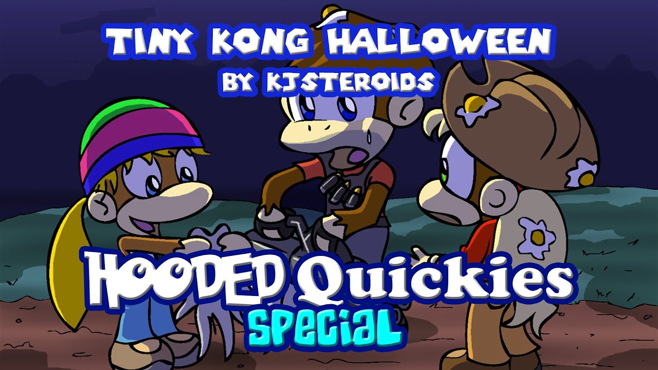 Hooded Quickies Special: Tiny Kong Halloween -Overhaul- (Donkey Kong Country/64 comic dubs)