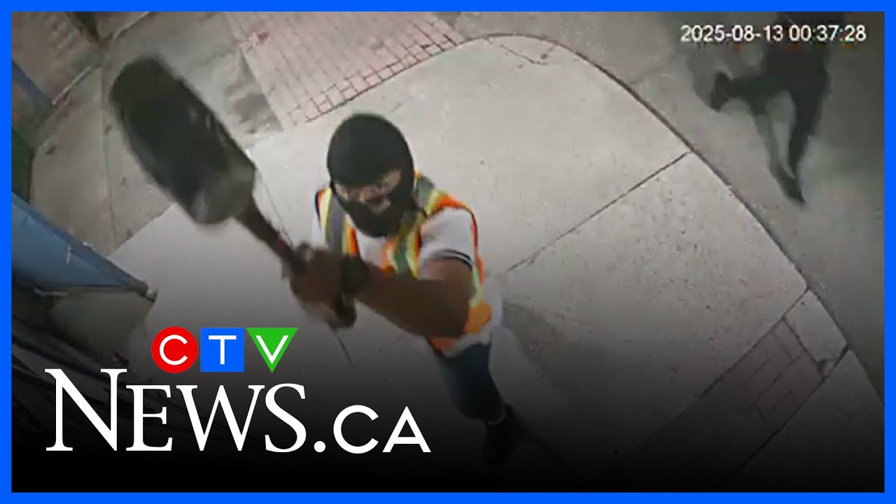 Thieves use sledgehammer to break into Ont. jewelry store