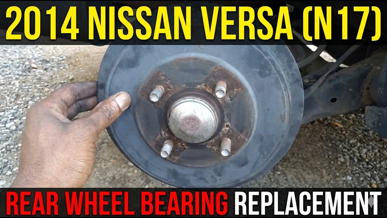 2014 Nissan Versa [N17] | Rear wheel bearing replacement