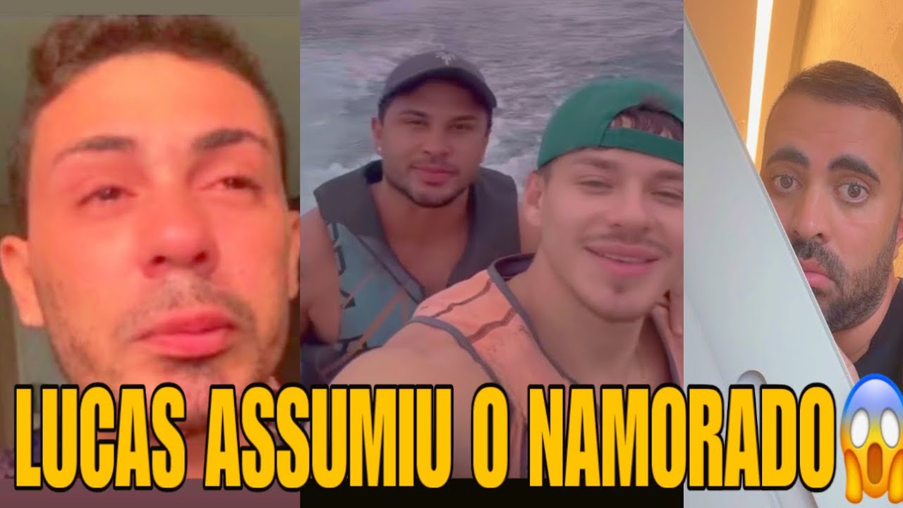 RONINHO MOSTROU O NOVO NAMORADO DE LUCAS GUIMARÃES E CARLINHOS MAIA CHOROU😱😱