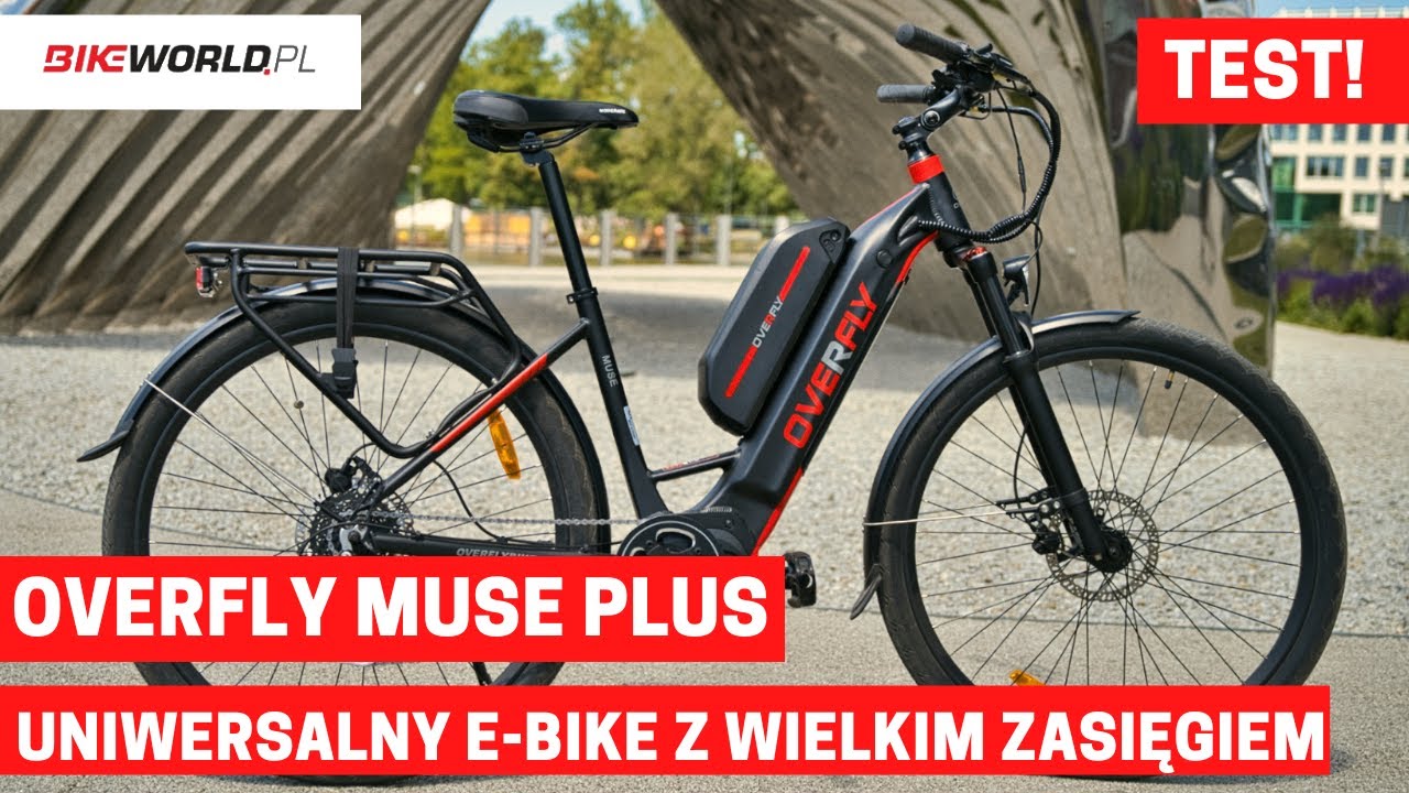 Test: Overfly Muse Plus - uniwersalny e-bike (trekking / city)