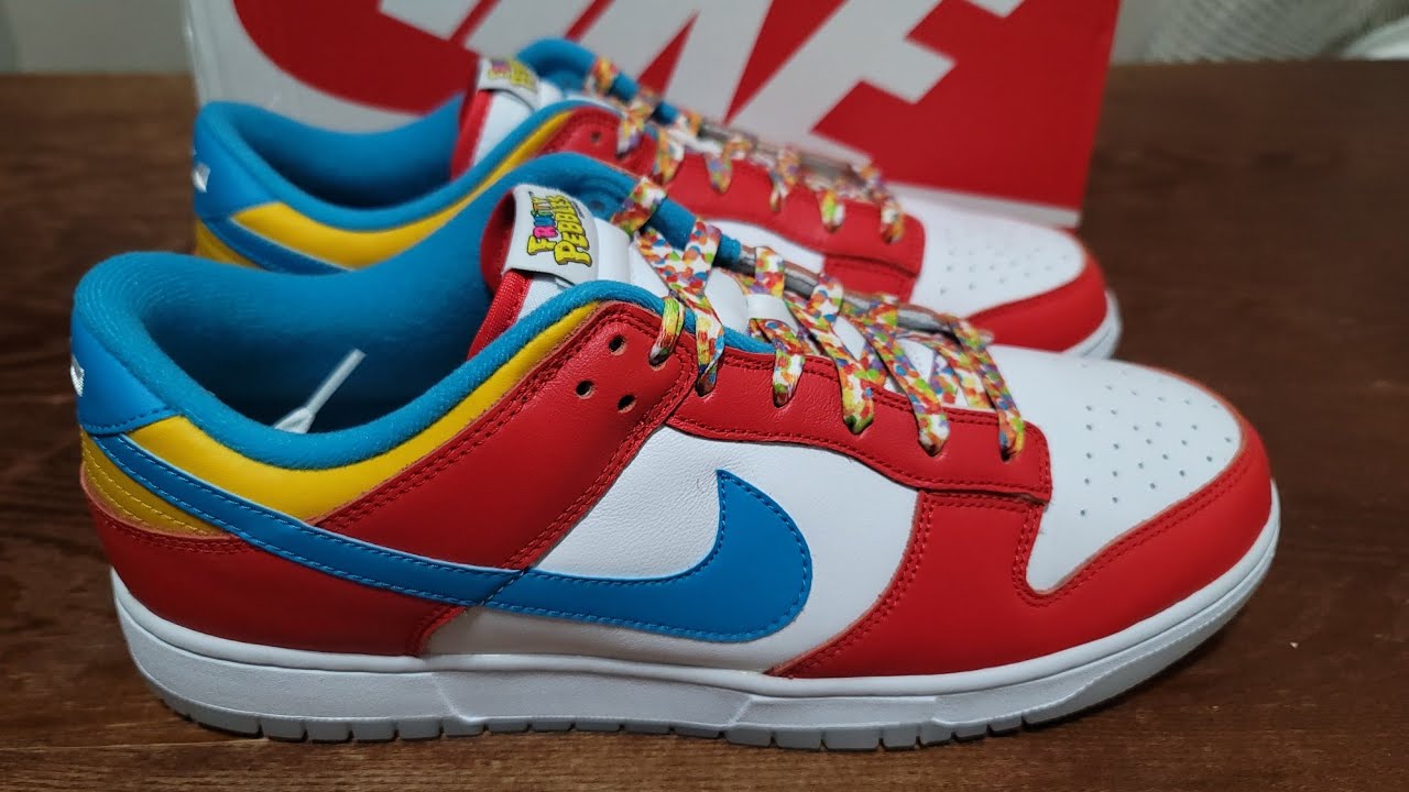 Lebron James fruity pebbles dunks review. Ok but could've been better
