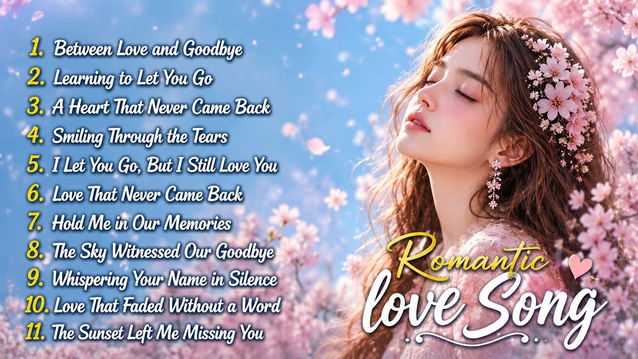 🌸 Romantic Love Songs 2026 💖 Best Beautiful Love Songs Playlist for Relaxing & Healing Moments