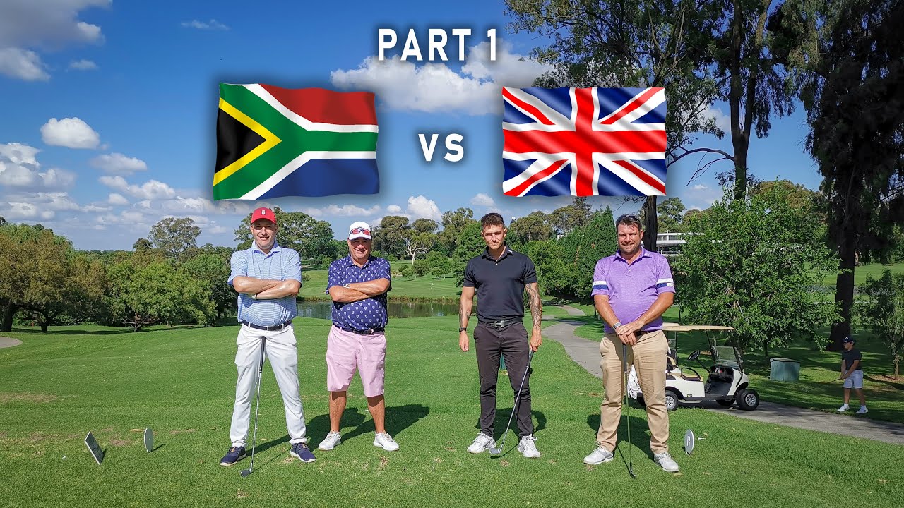 Houghton Golf Club ( European Tour Venue) | South Africa Vs England! | Part 1...