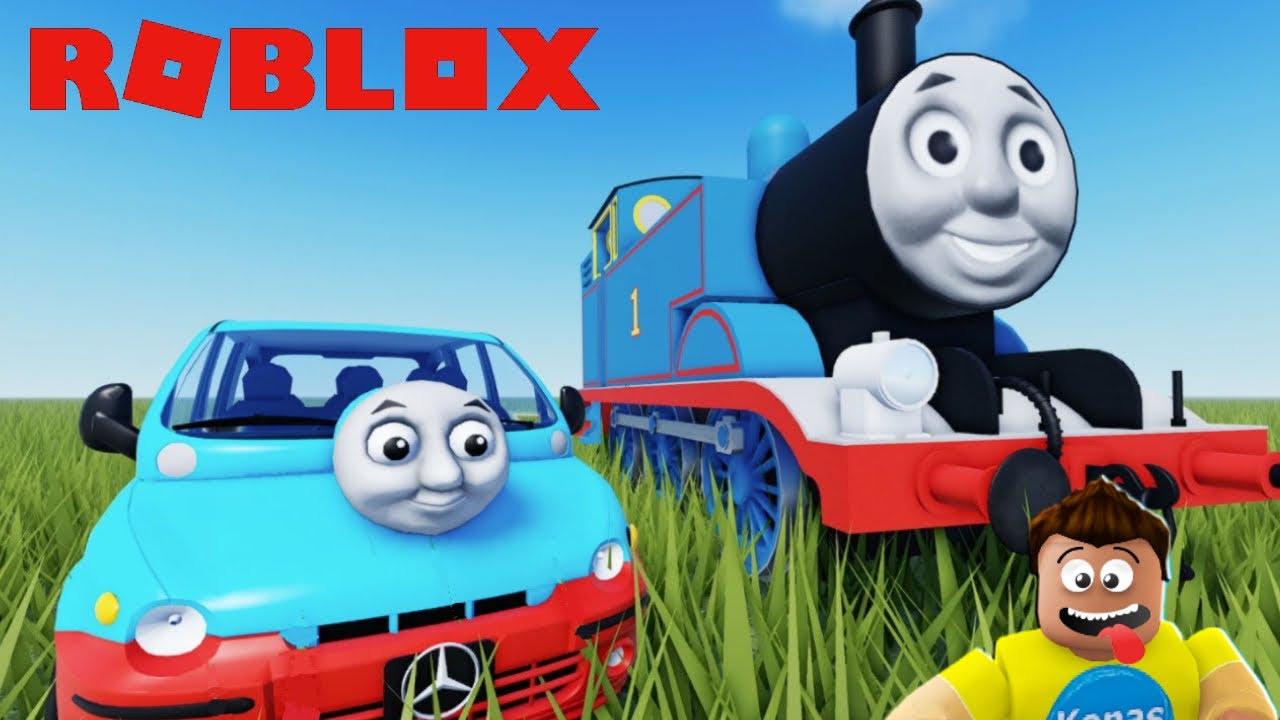 Паровозик Томас против гоночной машины Томаса! 🚂🏎️ Геймплей Roblox || Konas2002