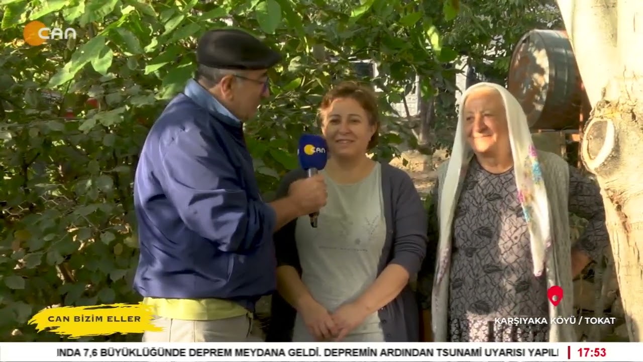 CAN TV Bizim eller Zile Karşıyaka köyü 20231203