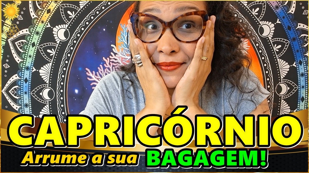 CAPRIC&Oacute;RNIO ♑️ ARRUME A SUA BAGAGEM! HOJE INICIA A MELHOR FASE DA SUA VIDA! LEITURA LINDAAA E FORTE!