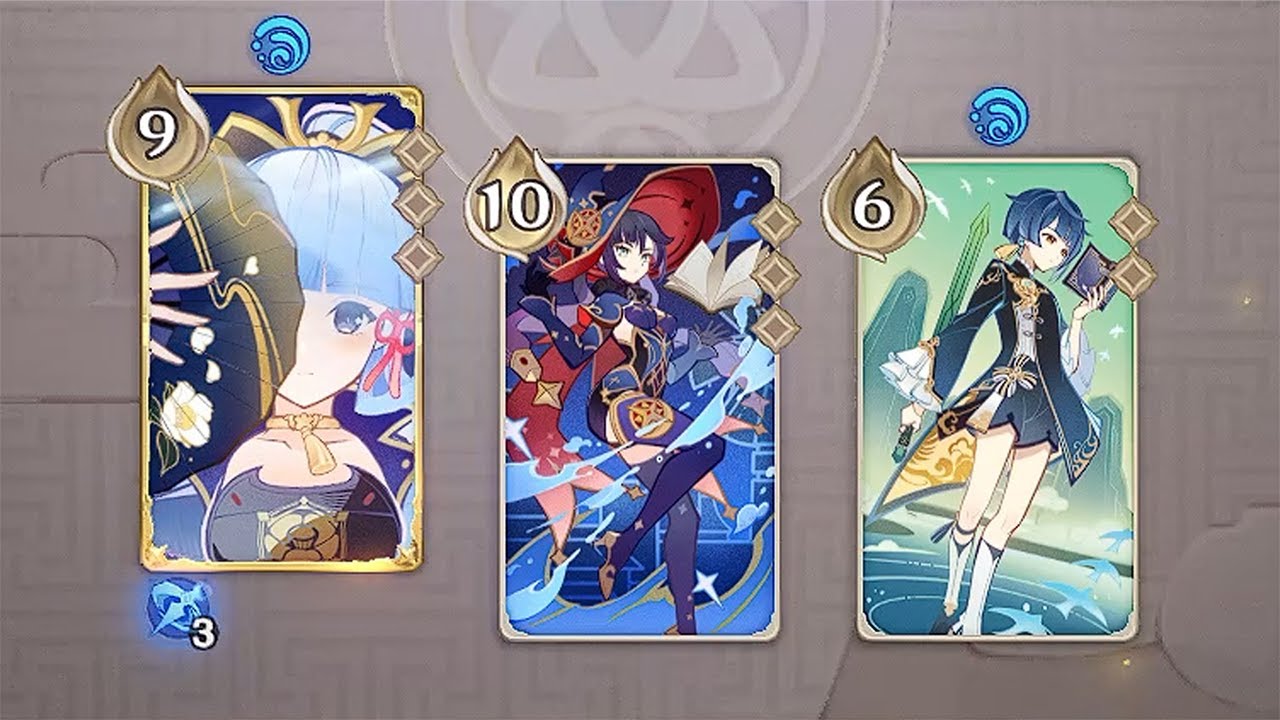 Best Frozen Deck With Ayaka, Mona & Xingqiu - Genshin TCG