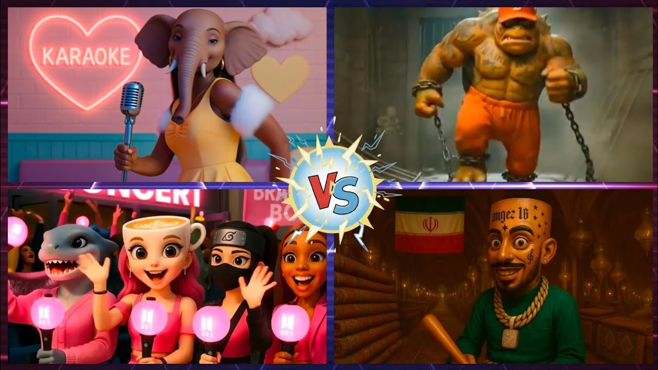 BRAINROT GIRL 🆚 BRAINROT PRISONER 🆚 BRAINROT DANCERS 🆚 BRAINROT SINGER | SER-21 | TILES HOP RUSH