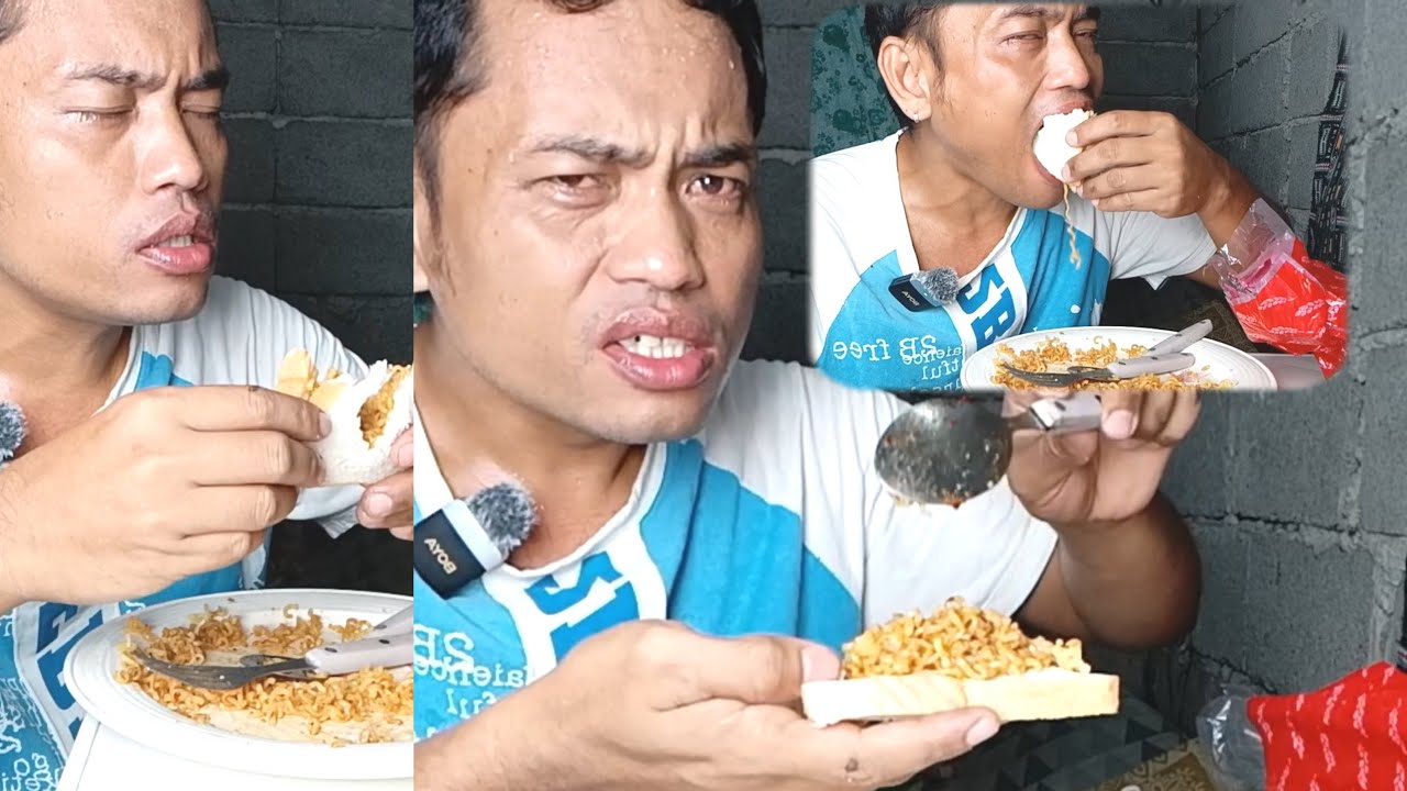 VLOG -498 DJ MARCH BARIOS FOOD REVIEW & MUKBANG  PANCIT CANTON CAROLINA REAPER VLOG BISAYA