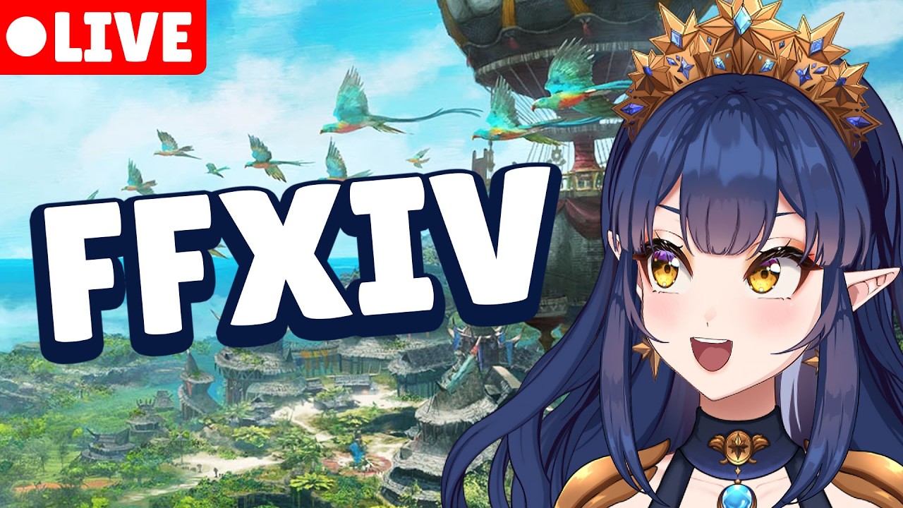 • FFXIV • Happy Monday Gamers! • Chilling and Farming •