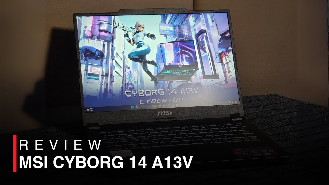 MSI Cyborg 14 A13V Laptop Review: A Stylish, Compact Laptop With Decent Performance