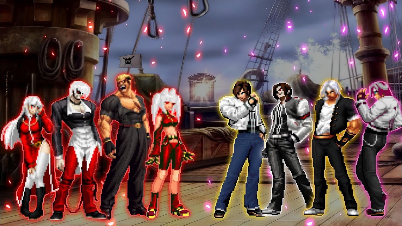 [KOF Mugen] Blood Team VS. Kyo Team (Friendly Match)