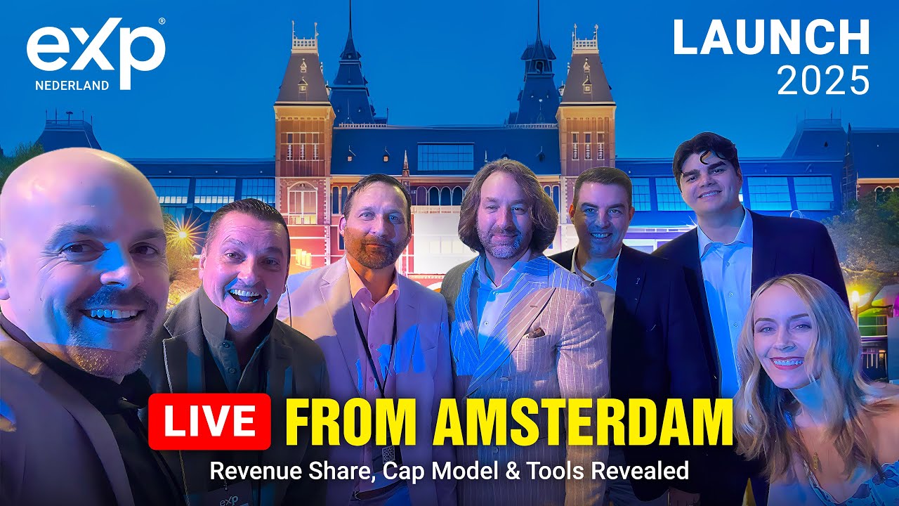 eXp Realty Netherlands Launch 2025: Revenue Share, Cap Model & Tools Explained | eXp Netherlands 🇳🇱🚀