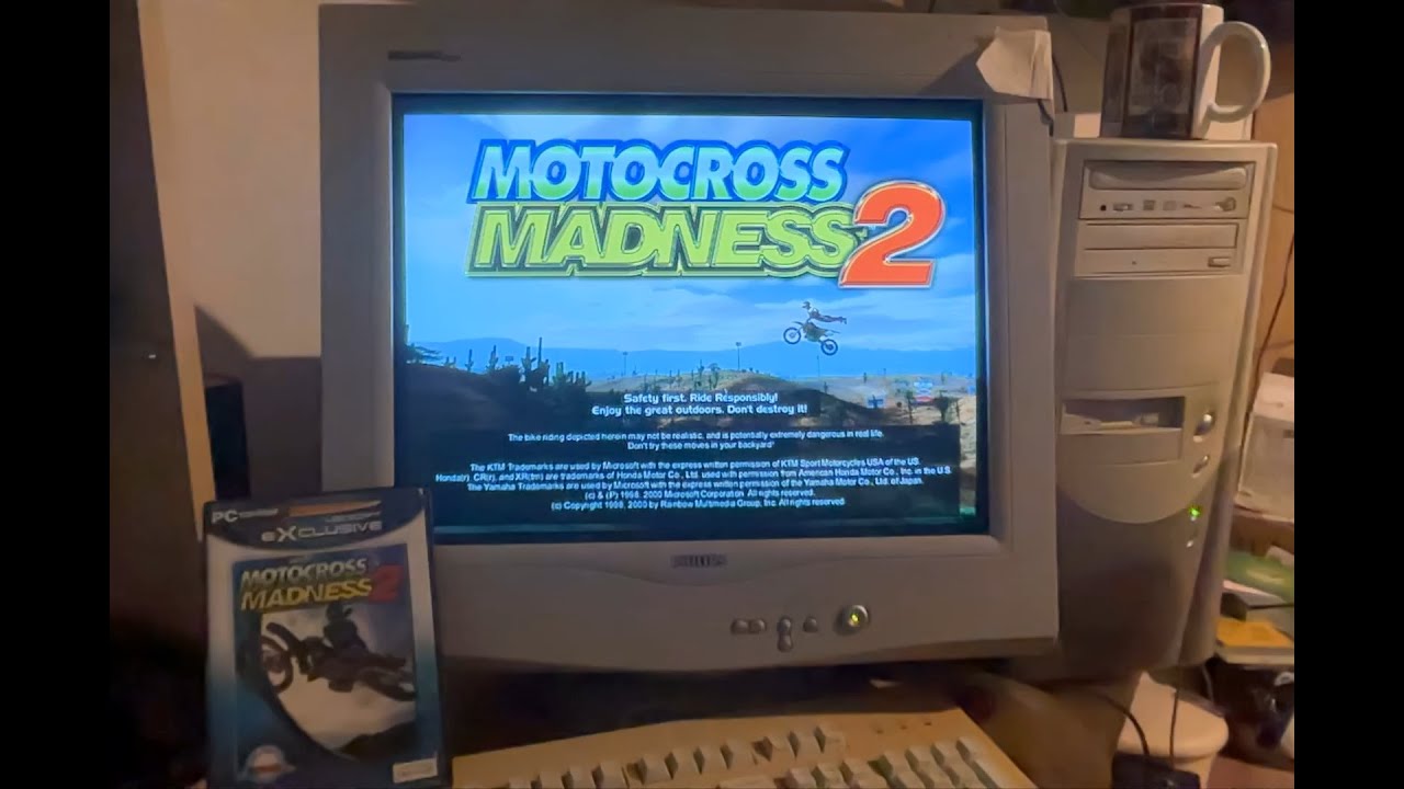Motocross Madness 2 (2000)(On an Old Windows XP PC) #retropcgames