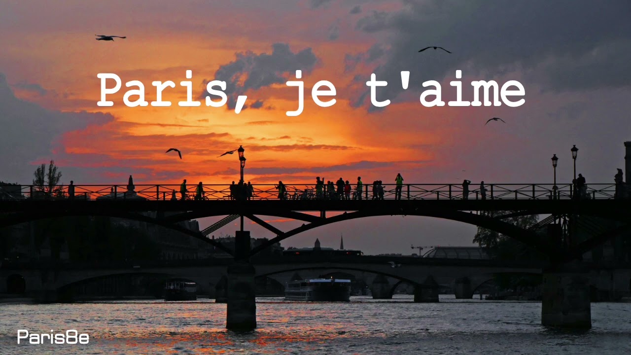 Paris, je t'aime ❤️ / Paris8e Musique Officiel 