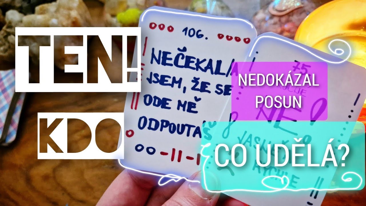 ‼️TEN, KDO NEDOKÁZAL UDĚLAT KROK,... CO BUDE DÁL? VZKAZY💯🚀💓💔