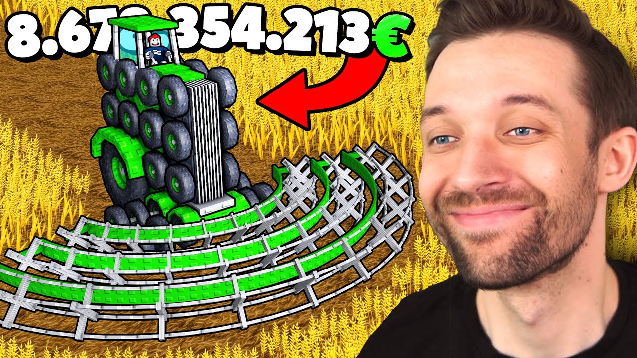 Benx Baut einen RASENMÄHER um REICH zu WERDEN in Roblox Build a Tractor
