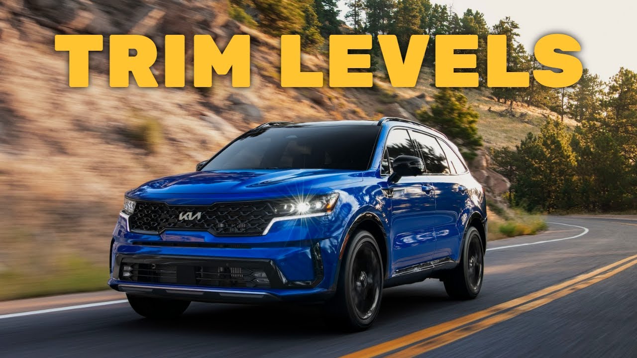 2023 Kia Sorento Trim Levels and Standard Features Explained
