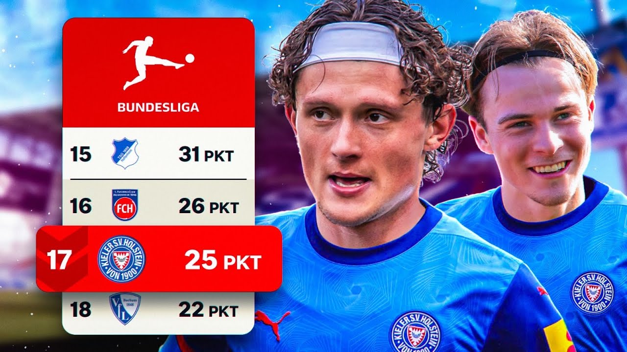 LIVE-EINSTIEG mit RELEGATION & KLASSENERHALT!!😍🔝 FC25: Kiel Sprint to Glory