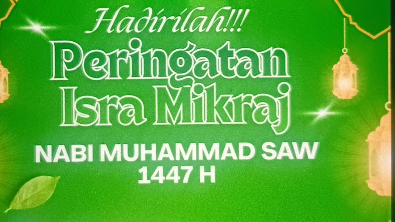 Peringatan Isra Mi'raj Bersama Gus Shofi dan Jamaah Botolor Ngembalrejo Kudus