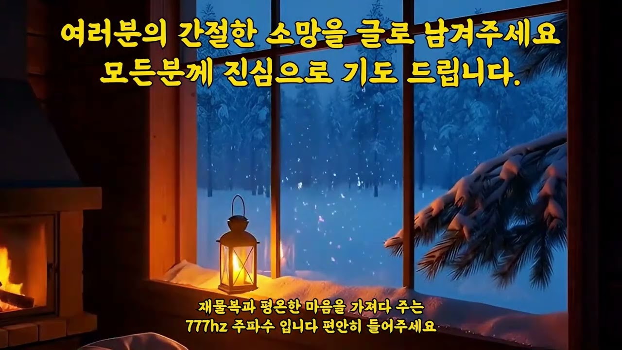 듣기만해도 재물운과 대운이 열립니다 행운 주파수 777Hz | 명상, 취침, 재물운 신비의 주파수