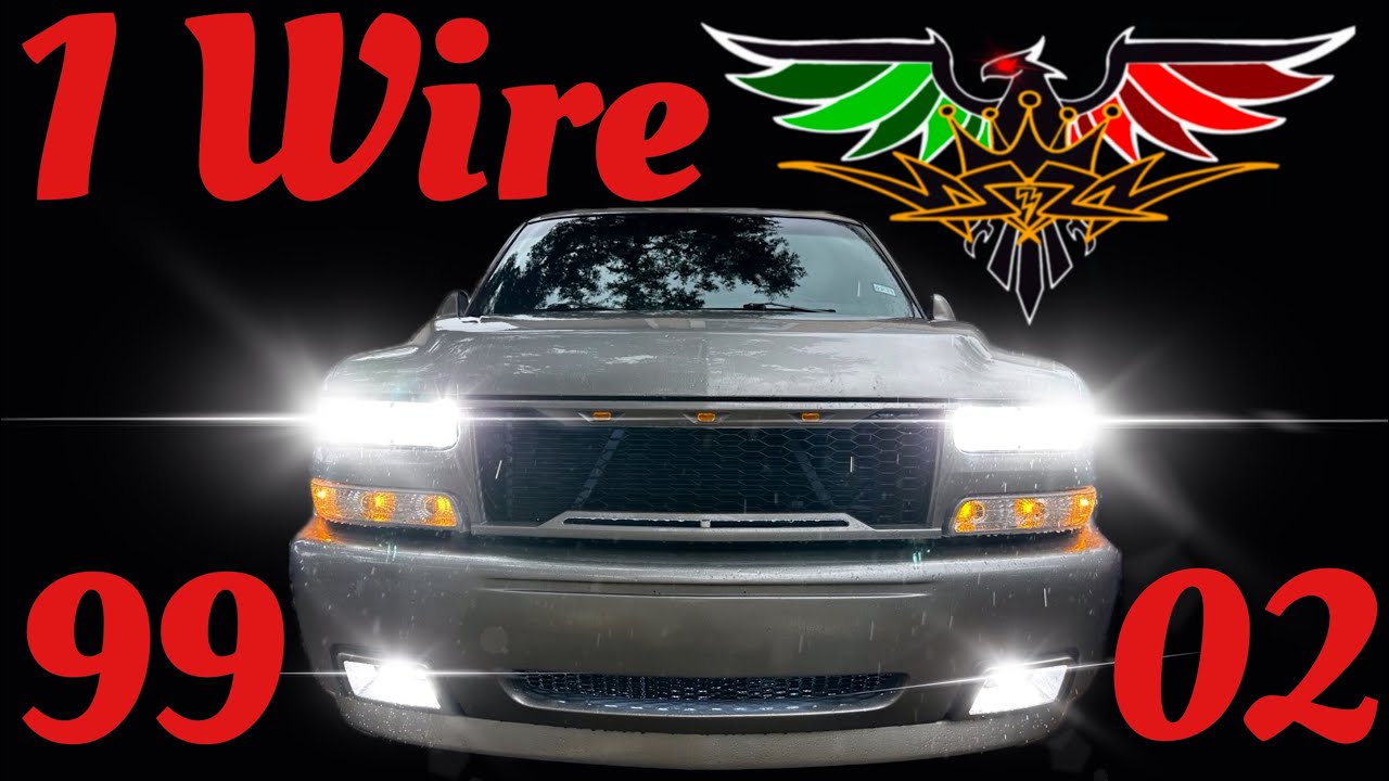 4 High Mod с 1 Wire Hack — 99/02 Tahoe, Silverado, Suburban, Escalade, Yukon