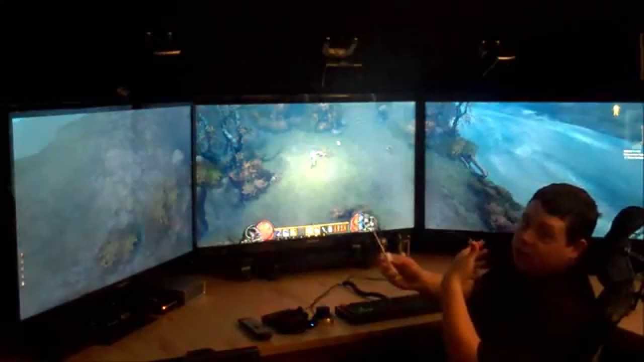Diablo III Game Play on nVidia Surround 46