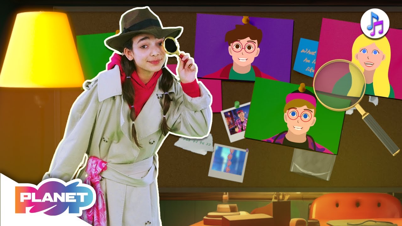 🔍👀 What Does She Look Like? 🕵🏻‍♀️ Adjectives In English For Kids | Describing People #englishforkids