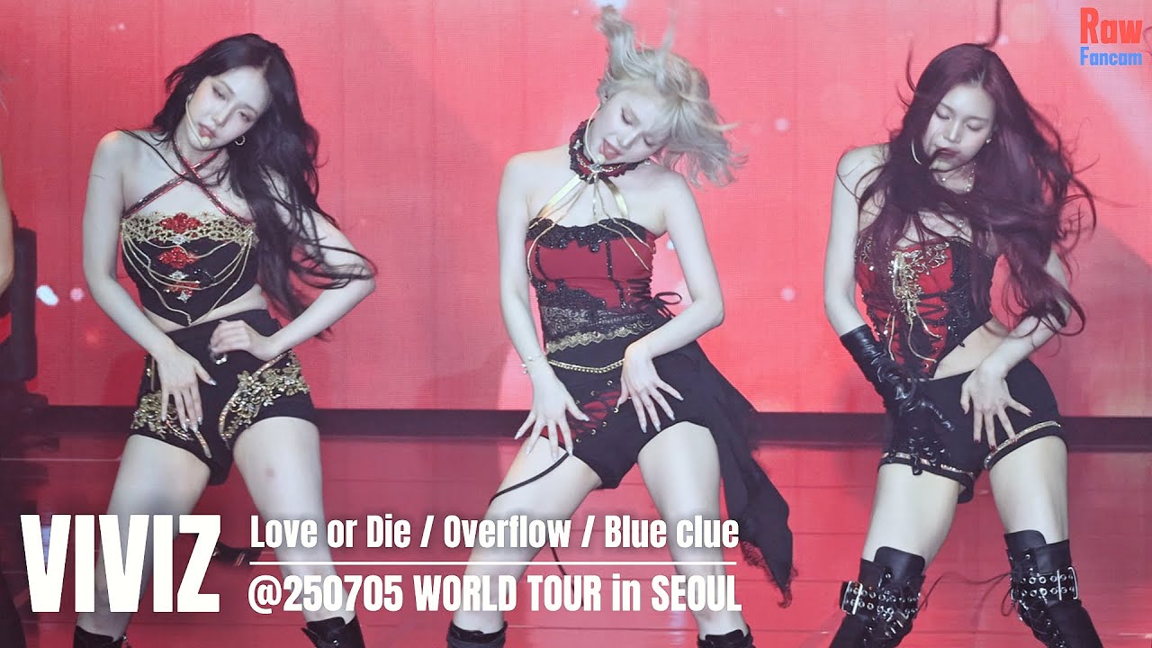#VIVIZ ♬ Love or Die ♬ Overflow ♬ Blue clue #비비지 2023 띵곡모음 @250705 WORLD TOUR [NEW LEGACY] in SEOUL