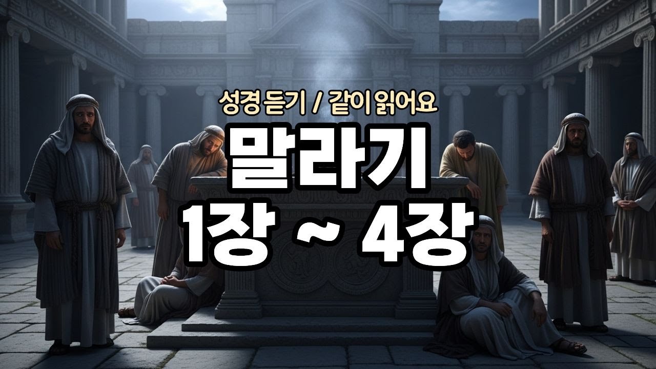 [자면서 듣는 성경] 말라기 낭독 | 성경통독 · 성경듣기