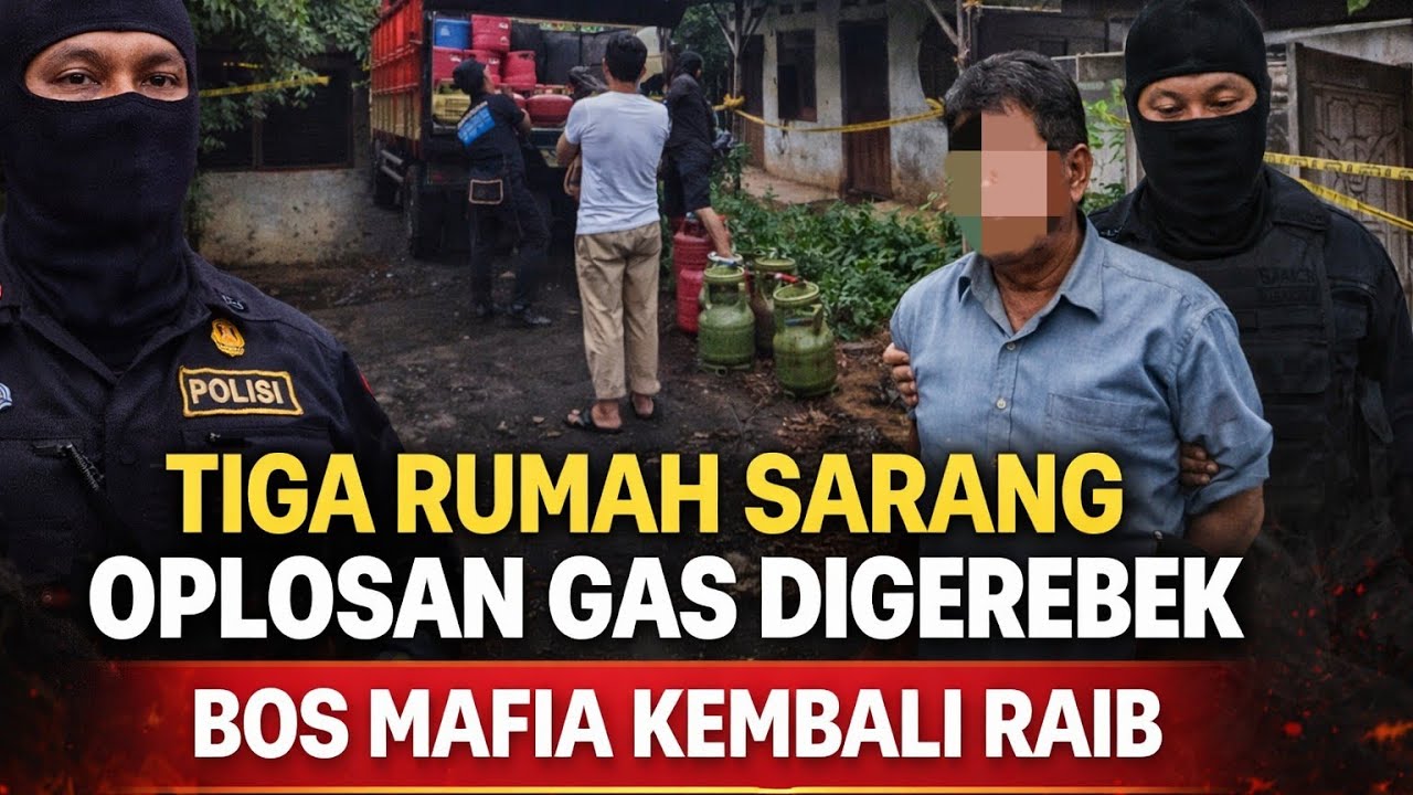 Sarang Mafia Gas Terbongkar Di Kampung Kirab,Ratusan Tabung Disita,Bos Tak Tersentuh