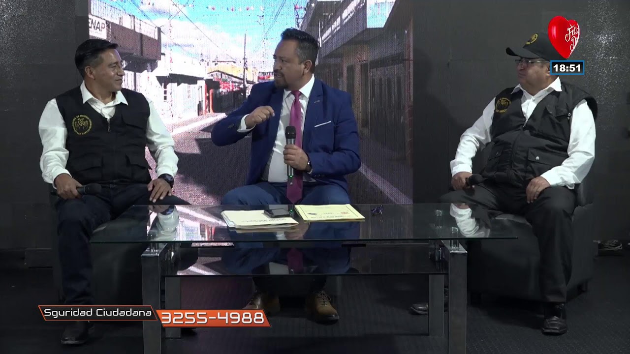 #EnVivo Seguridad Ciudadana, San Marcos “Coseciumar”.