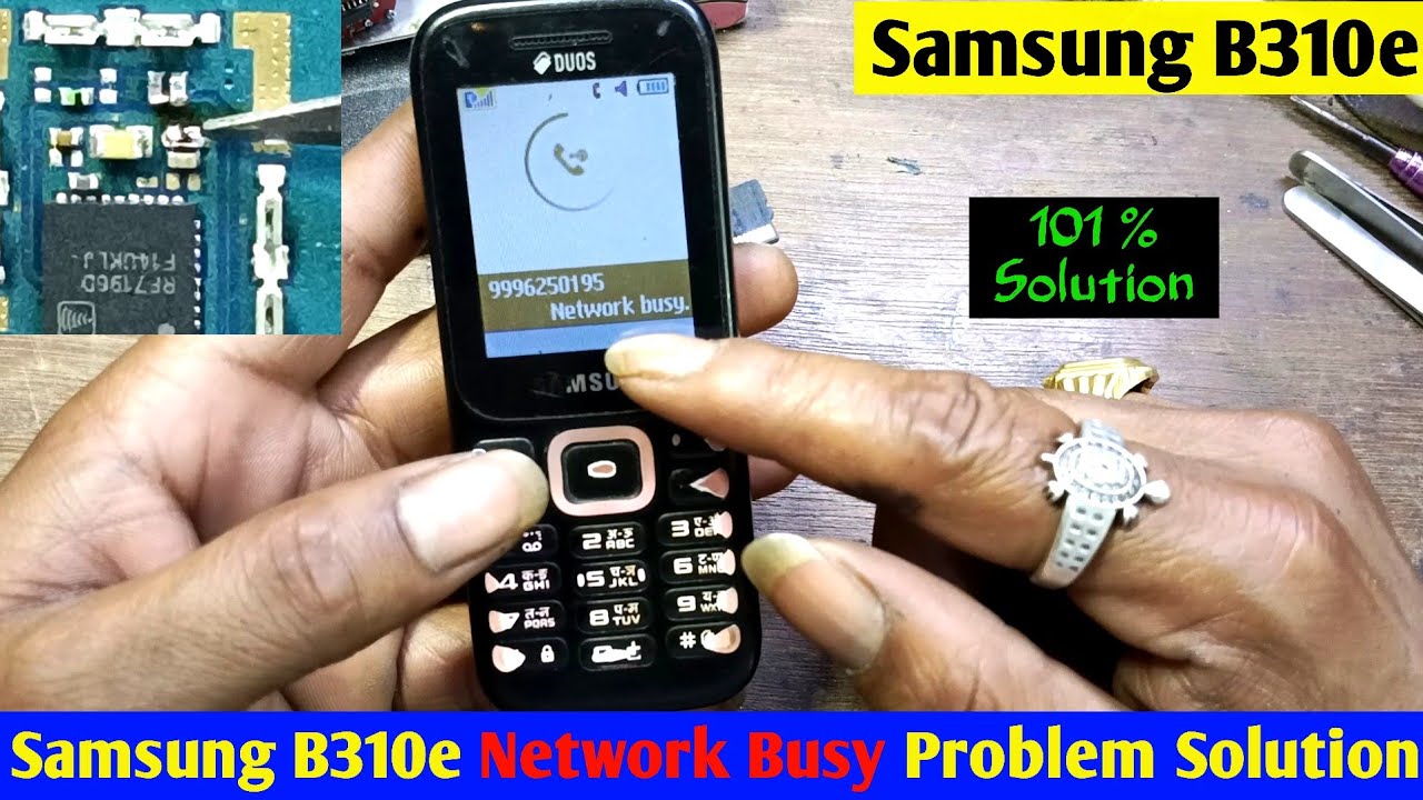 Samsung B310e Network Busy Problem Solution#Rinku_Mobile