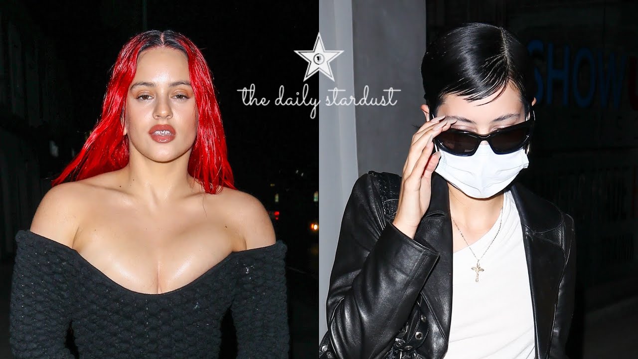 Singer Rosalia & Euphoria Actress Alexa Demie Have Dinner Together In Los Angeles