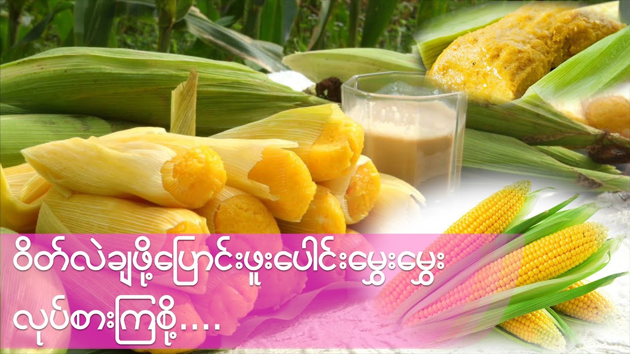 ပြောင်းဖူးပေါင်း မွှေးမွှေး လုပ်စားကြရအောင်