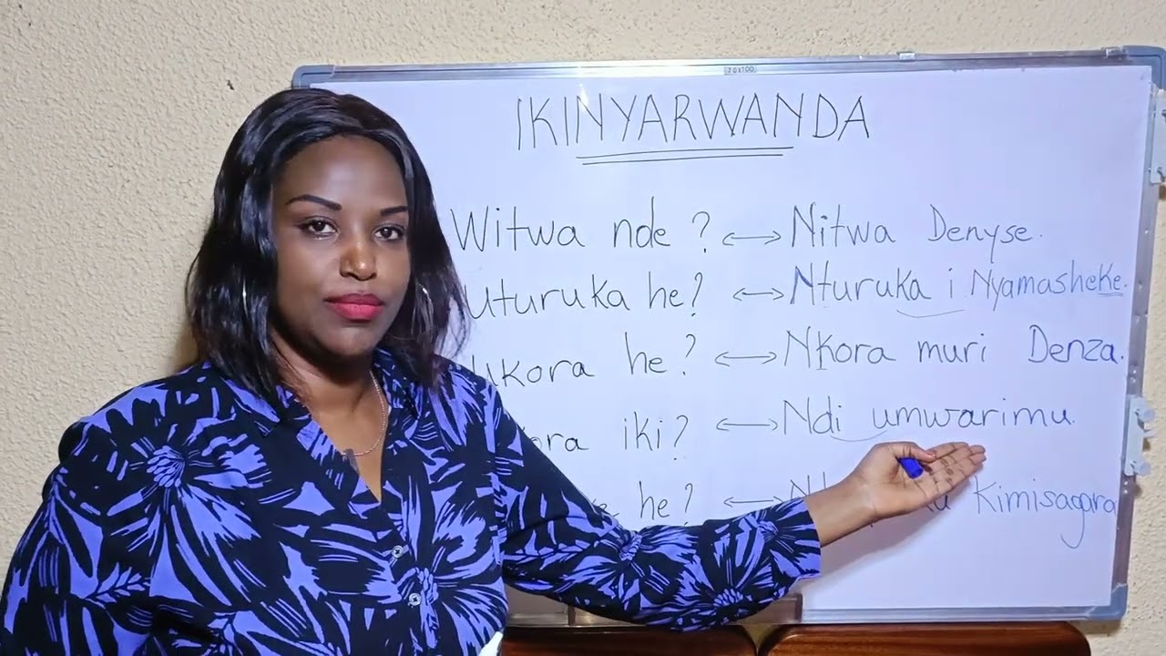 Conversational kinyarwanda questions & answers: break the silence, start talking every where you go