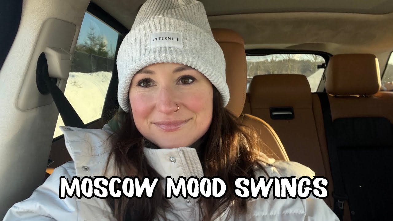 The Two Sides of Moscow Winter: A Sunny Forest Escape vs. Gloomy Snowfall