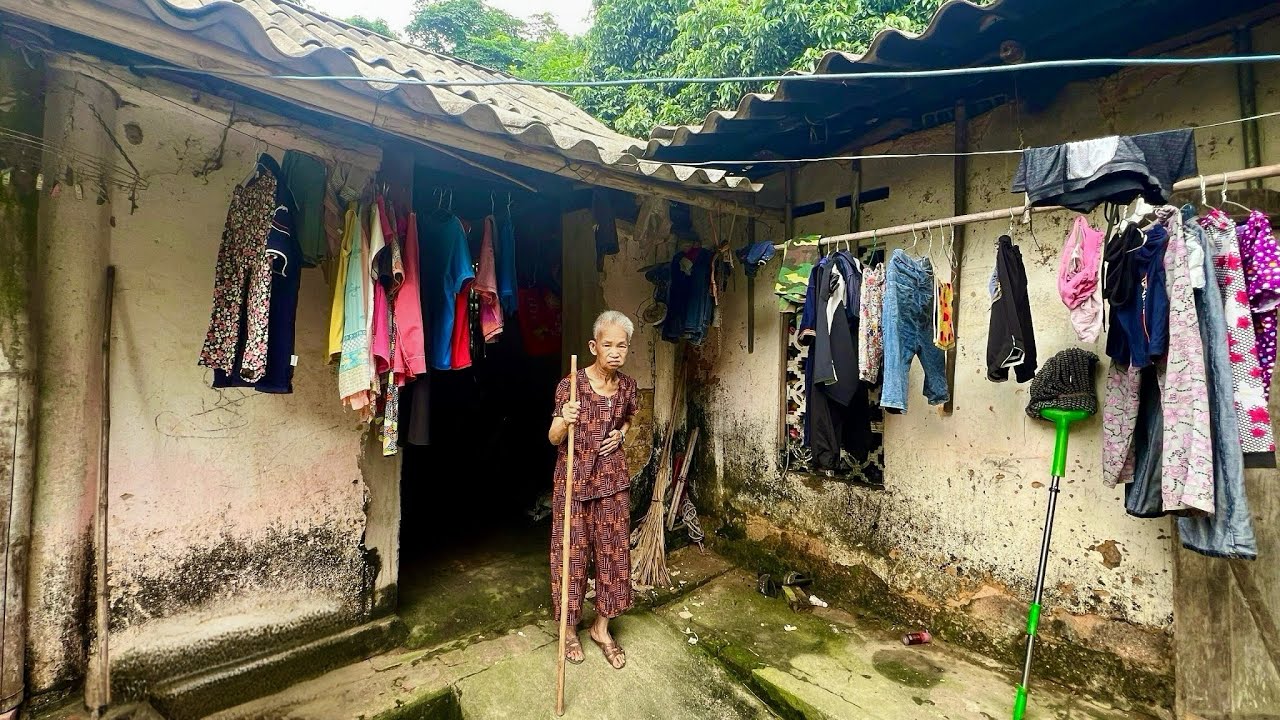 PRICELESS GIFT. HELP The OLD LADY, Make The TERRIBLE DISEASE CURED. Amazing TRANSFORM Old HOUSE.