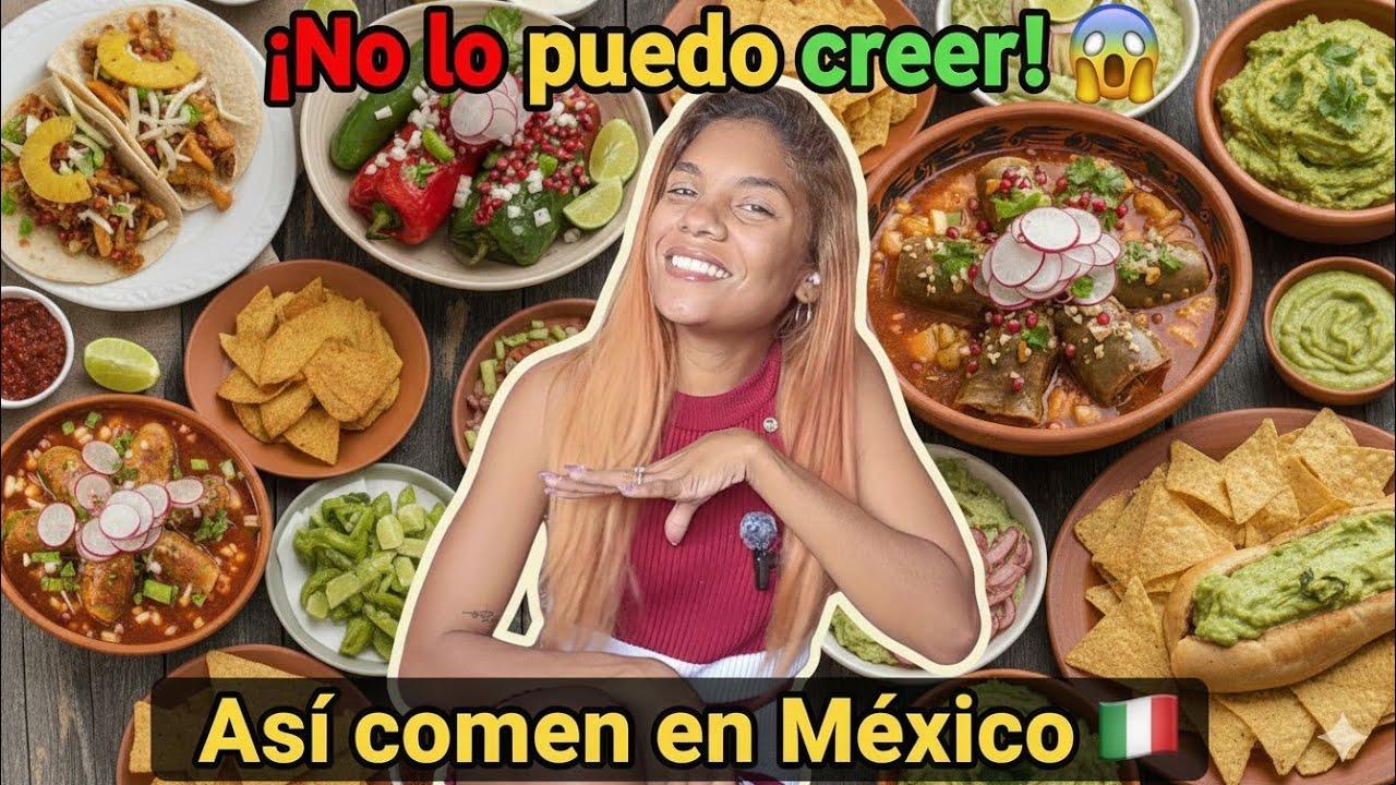 Cubana Reacciona al Top 10 de comida Mexicana 🌮🇲🇽//Gastronomía,sabor y sorpresas !!