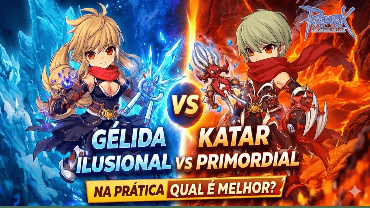 Katar Primordial vs Gélida Ilusional 🔥 | Teste de DANO na Prática | Ragnarok LATAM
