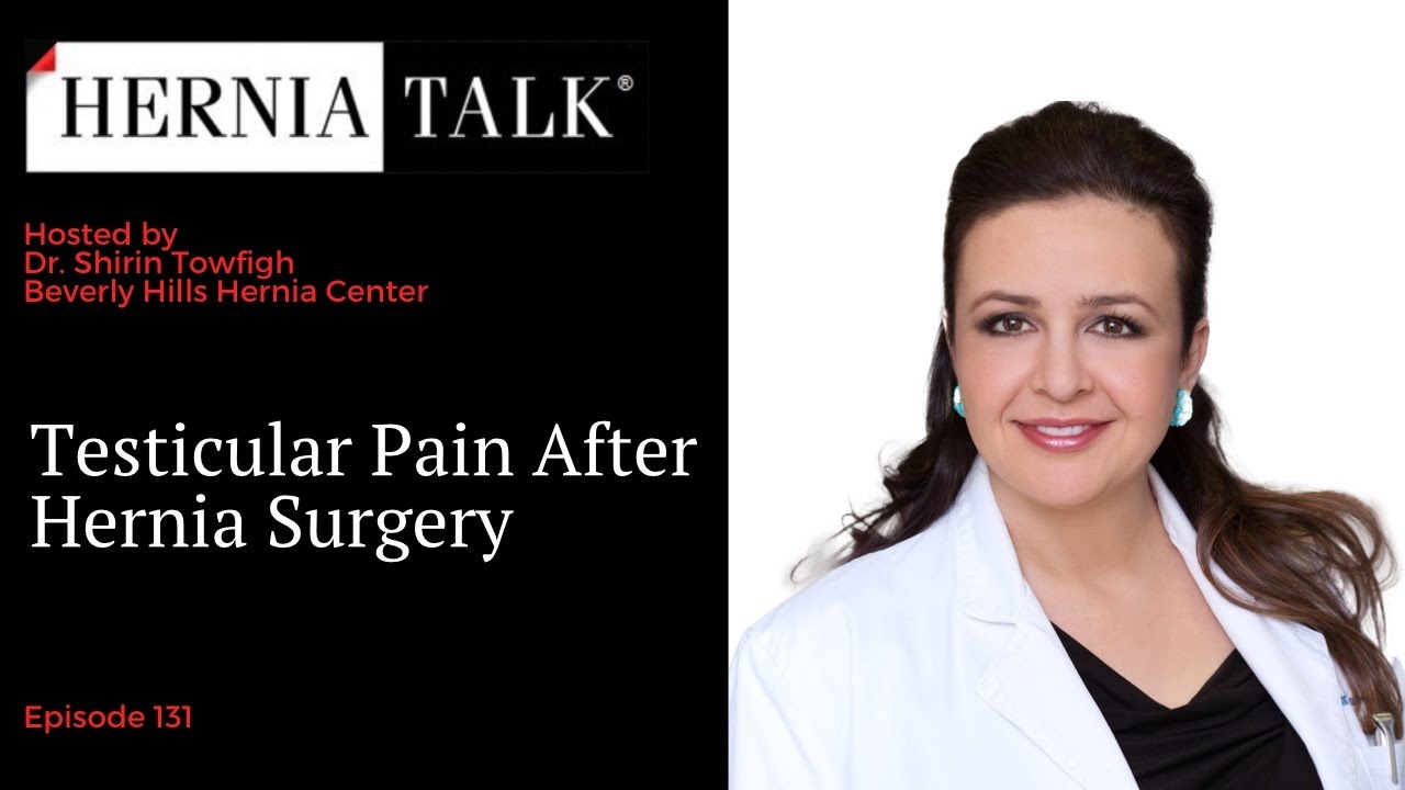 131. HerniaTalk LIVE Q&A: Testicular Pain After Hernia Surgery