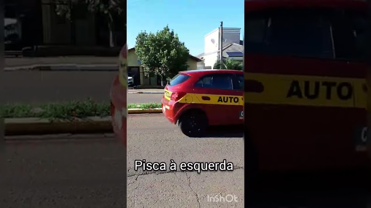 Retorno com canteiro central - Avenida