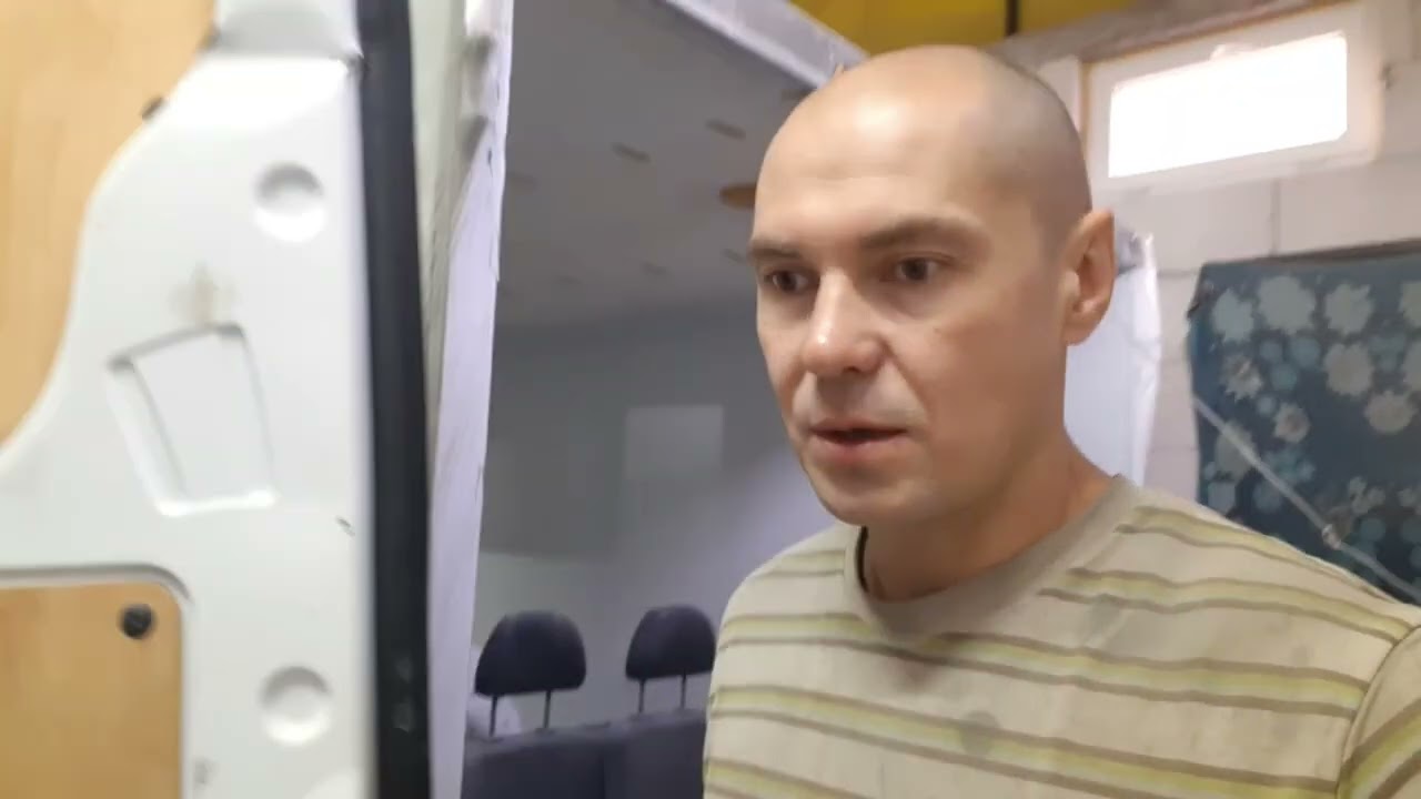 Mercedes sprinter.Сварка,покраска. Удаление пневмоподвески.