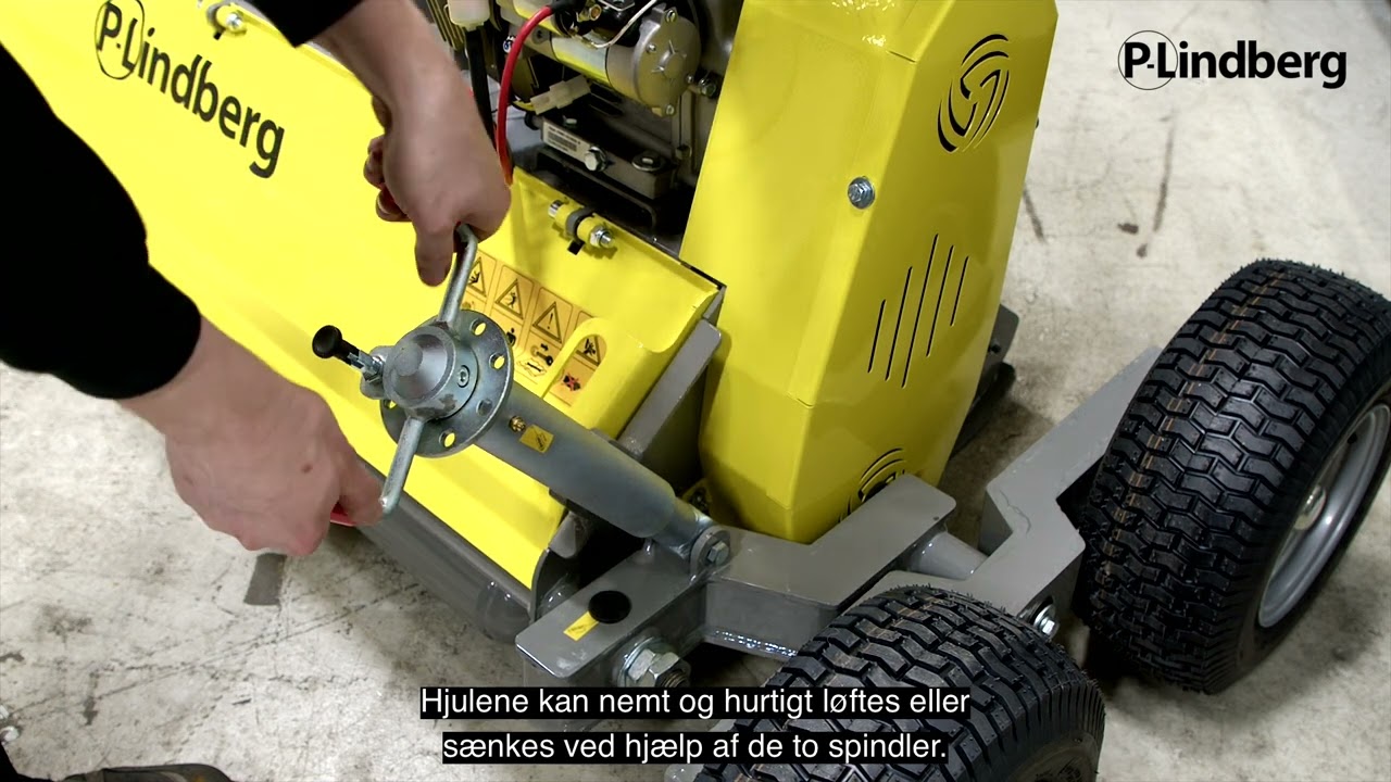 P. Lindbergs værksted: Bundsolid slagleklipper til ATV med 764CC