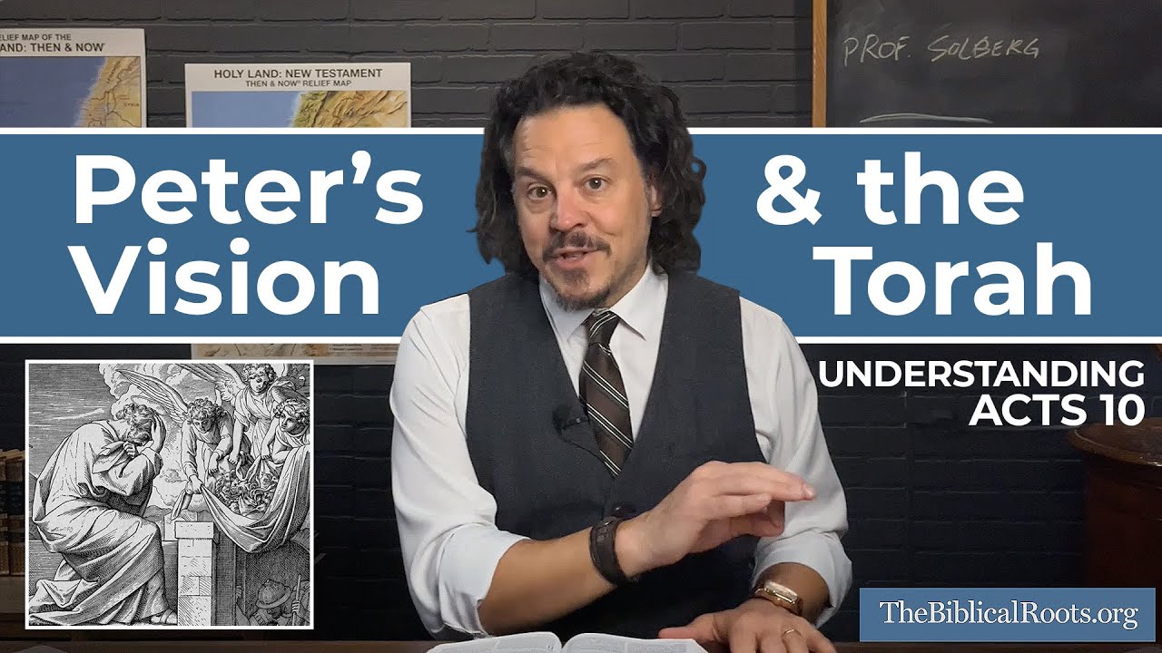 Peter's vision explained: How people and food are linked in the Torah