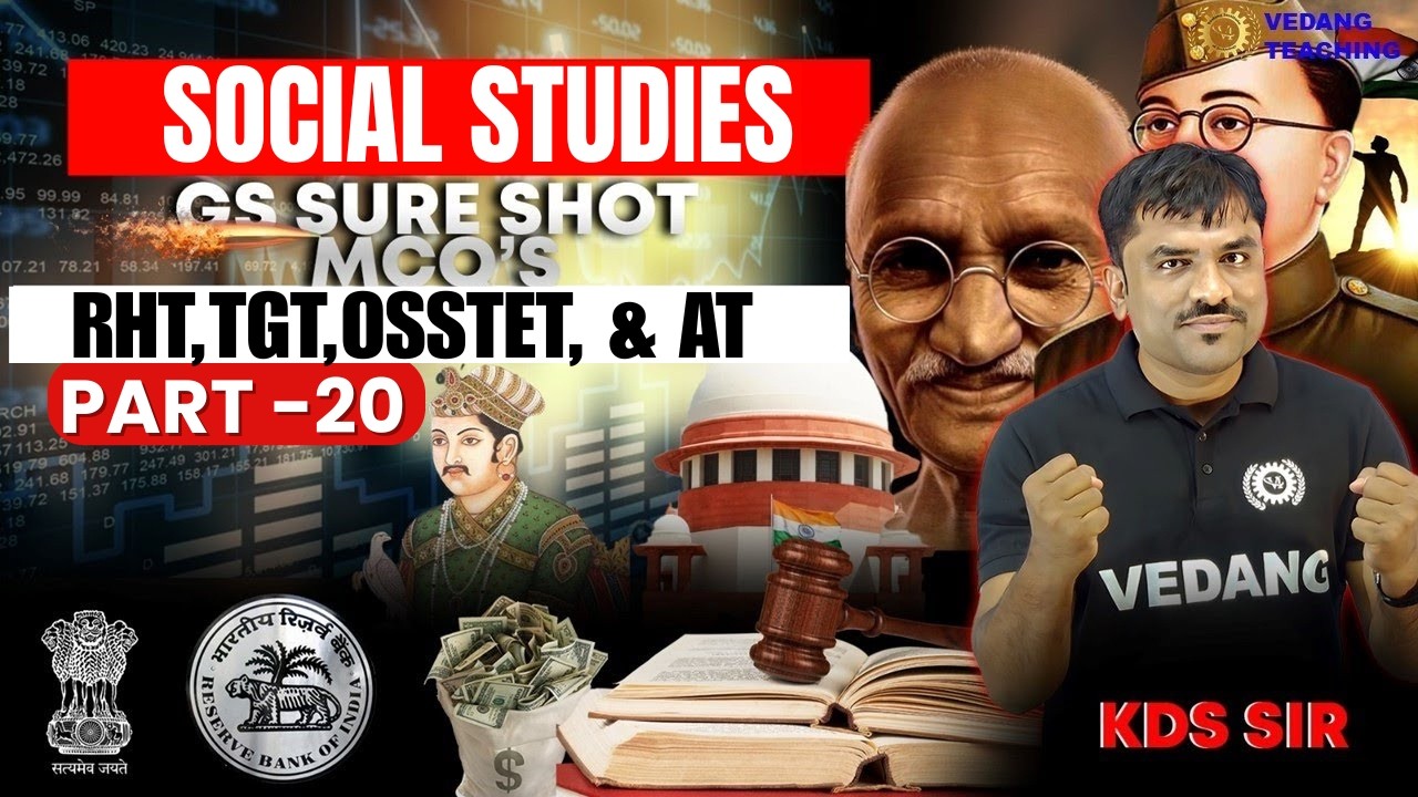 SSB TGT, RHT, OSSTET & B.Ed General Studies Part 20 | Most Important Questions for Exam