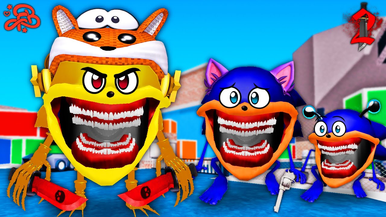 Virei SUPER SHIN SONIC no Murder Mystery 2! Roblox