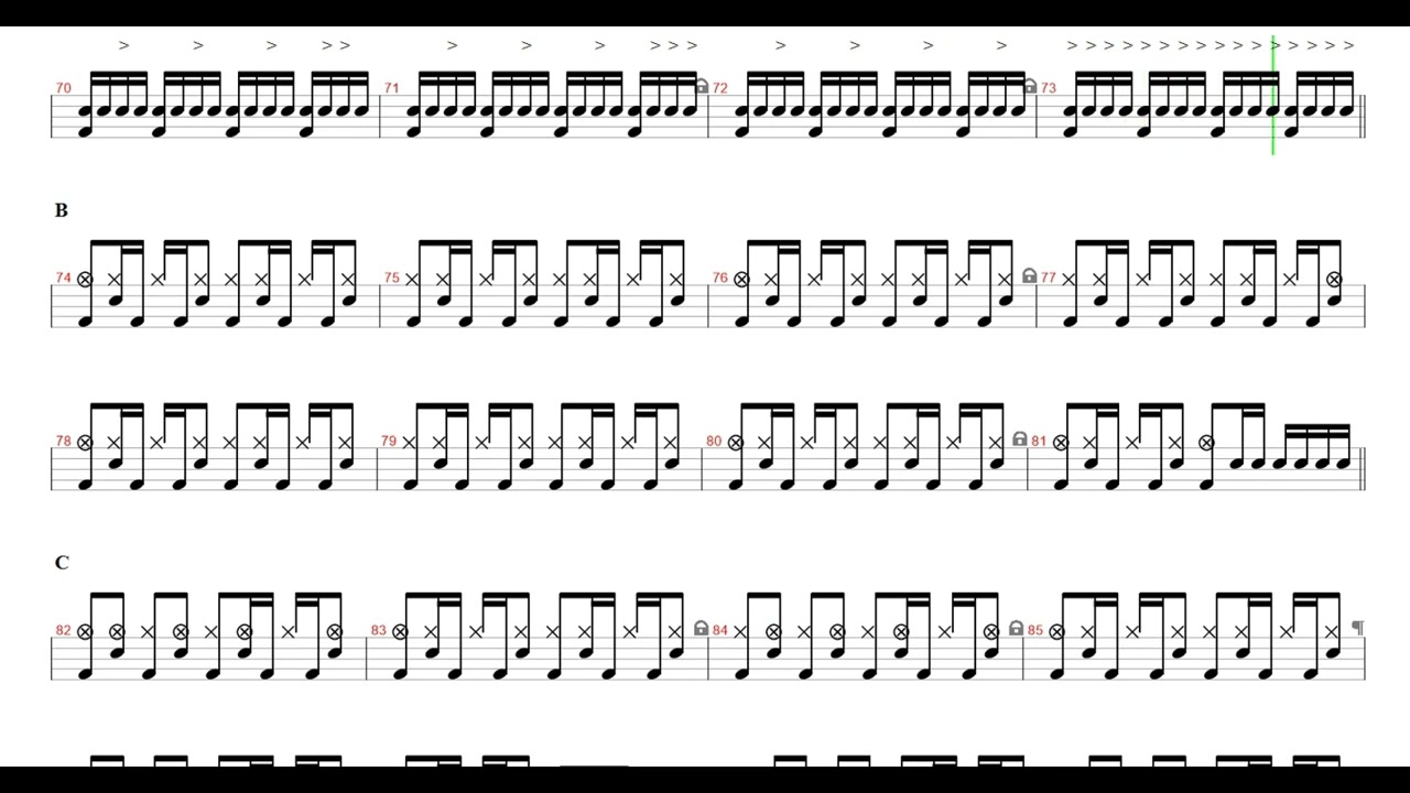 Green Day - King for a Day | Drum Sheet Music